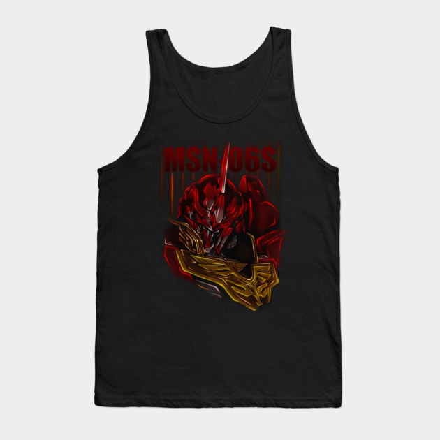 Gundam MSN-06S sinanju Tank Top by BAJAJU